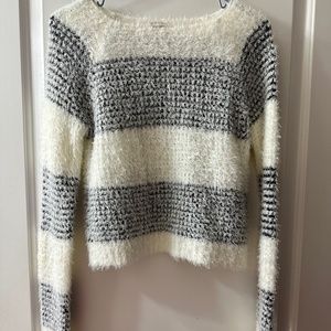 Fuzzy Crop Sweater